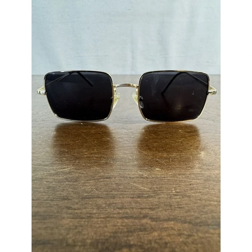 SOJOS Square Sunglasses Gold Metal Frame UV400 SJ1168 54-20-141